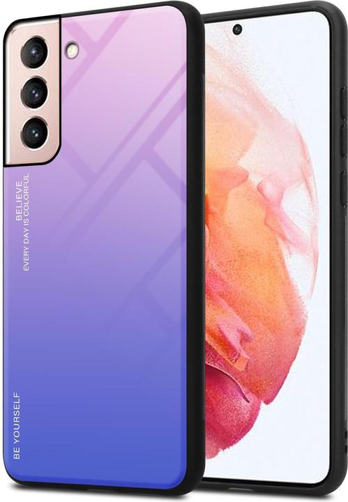 Produktbild Cadorabo TPU 2 Farben Glas Cover (Samsung Galaxy S21 5G)
