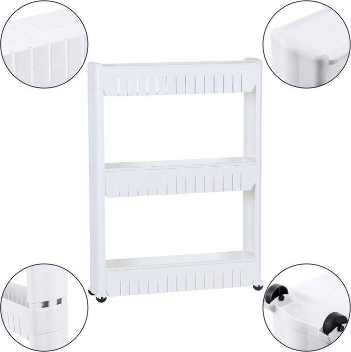 Produktbild Intirilife Nischenregal Küchenhalterung (54 x 12 x 71 cm)