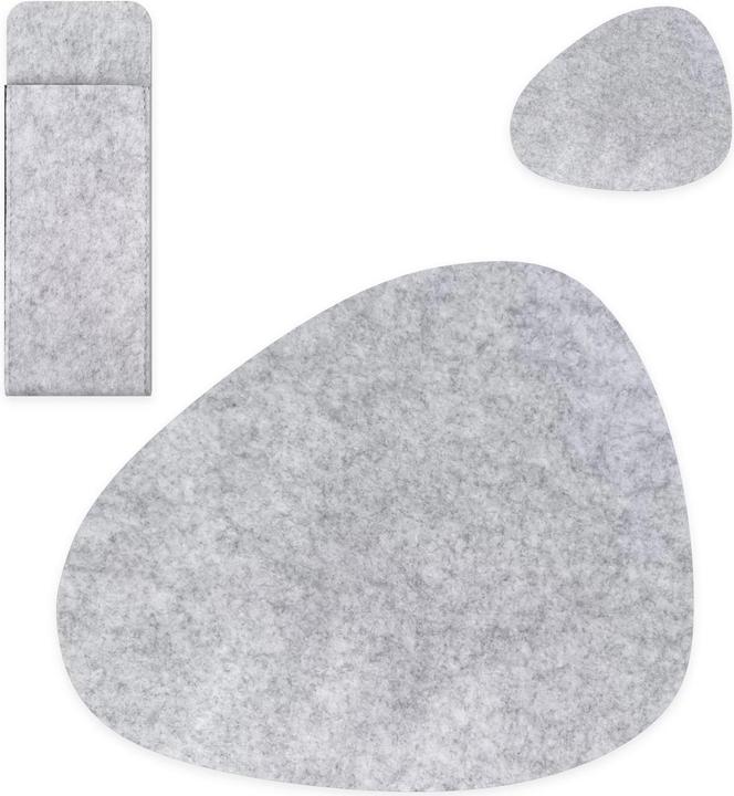 Image du produit Intirilife 6x Set de table en feutre (6 pcs, 43 x 43.33 cm)