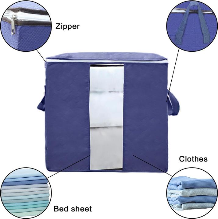 Actual product image Intirilife 4x Storage Bags in Grey 90L (59.50 cm, 4x)