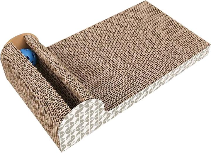 Actual product image Intirilife Cat scratching board 45.5 x 24.5 x 10.5cm (Cat scratching toy)