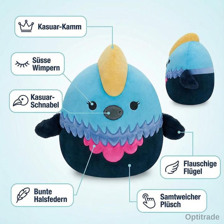 Produktbild Squishmallows Kasuar (30 cm)