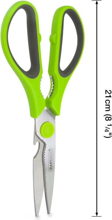 Image du produit Rapesco Mehrzweck Küchenschere 21 cm, Edelstahl, Universal (21 cm)