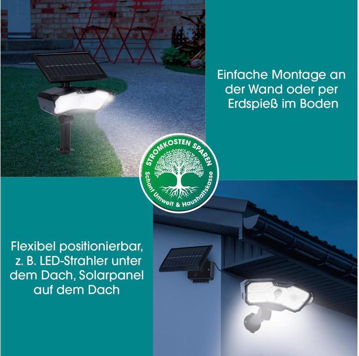 Actual product image Easymaxx Work light Solar light 3.7 V (400 lm)