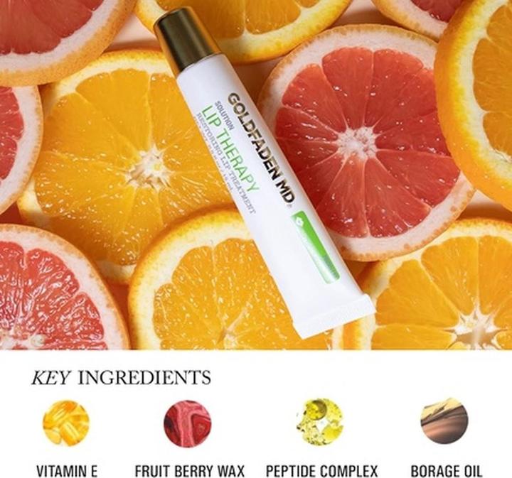 Actual product image Goldfaden MD Lip Therapy Restoring Lip Treatment with Peptides and Hyaluronic Acid (Lip balm, 15 ml)