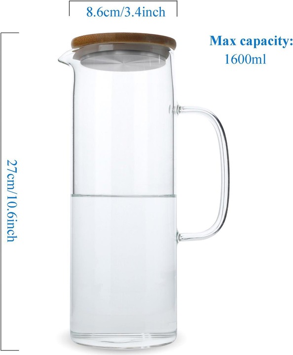 Produktbild Intirilife Karaffe 1,6l (1.60 l)
