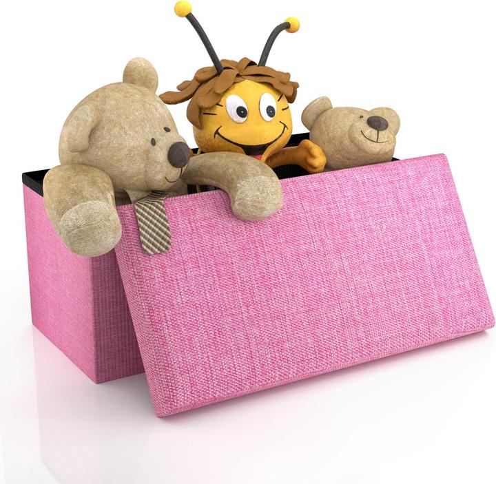 Actual product image Intirilife Bench CHERRY FLOWERS PINK (38.78 cm)