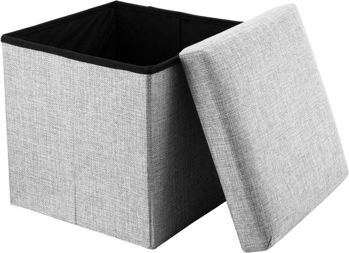 Image du produit Intirilife Cube d'assise ALASKA GRAU