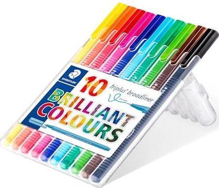 Actual product image Staedtler 338 Broadliner triplus 10er Box (Multicoloured, 10x)