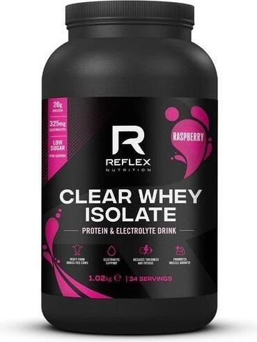 Actual product image Reflex Nutrition Clear Whey Isolate (1020 g)