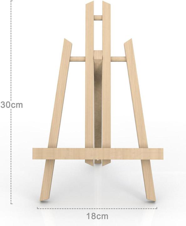 Actual product image Intirilife Table Easel Wood 18 x 30 cm