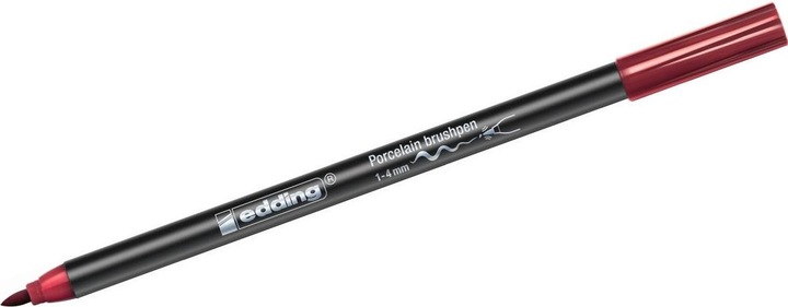 Immagine prodotto Edding Penna a pennello in porcellana 4200 (Cremisi, 4 mm, 1 x)