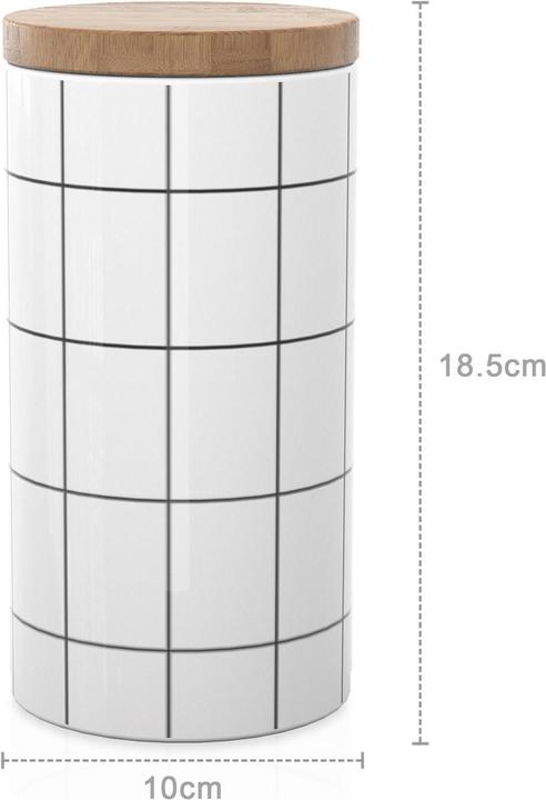 Actual product image Intirilife Storage tin 1000 ml capacity (1 l)