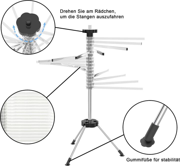 Produktbild Intirilife Nudeltrockner
