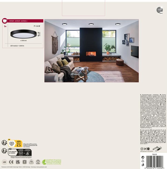 Image du produit Paulmann Abia (3200 lm)