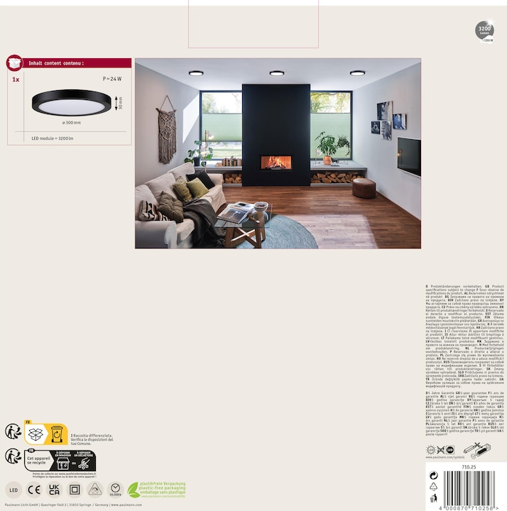 Produktbild Paulmann Abia (3200 lm)