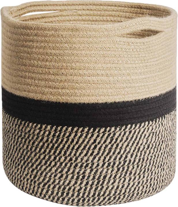 Intirilife Baumwollseil Wäschekorb