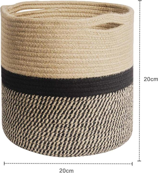 Produktbild Intirilife Baumwollseil Wäschekorb