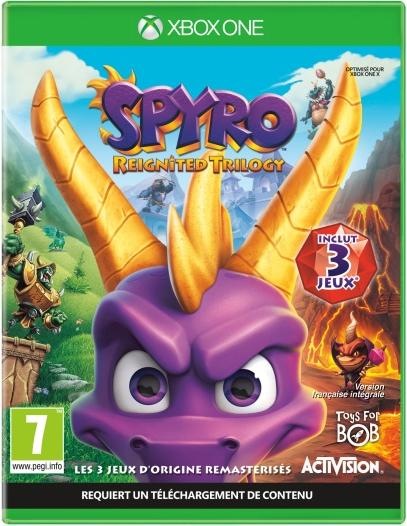 Actual product image Activision Spyro Reignited Trilogy (Xbox One X, Xbox Series X, FR)