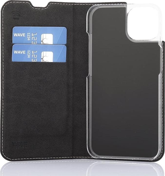 Actual product image Wave BookCase -suojakotelo, iPhone 13, ruusukulta (Apple iPhone 13)