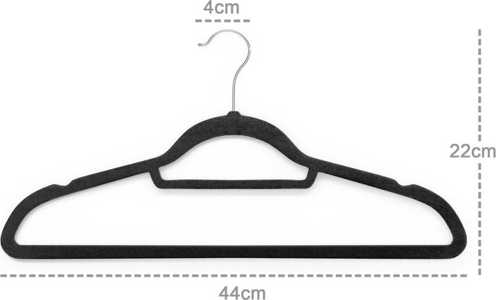 Produktbild Intirilife Platzsparende Kleiderbügel 20 Stück (20x)