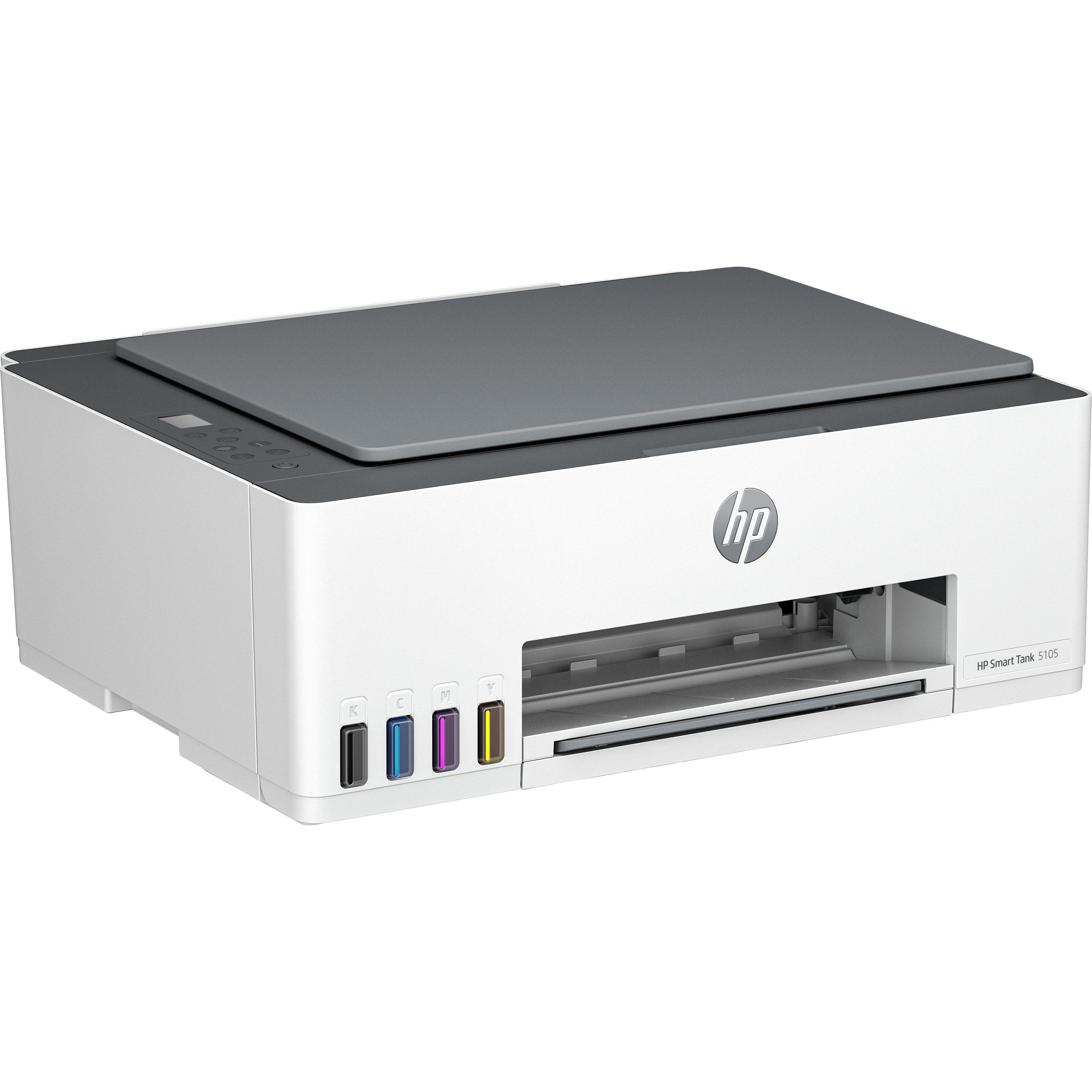 HP Smart Tank 5105 (Tintentank, Farbe), Drucker, Grau, Schwarz