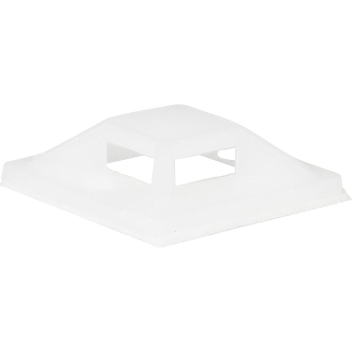 ProXtend, Kabelbinder, Self Adhesive Cable Clips 25mm x 25mm White (25 mm, 50 Stk.)