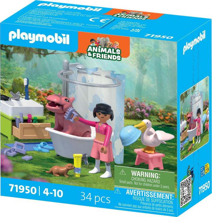 Produktbild Playmobil Tierischer Badespass