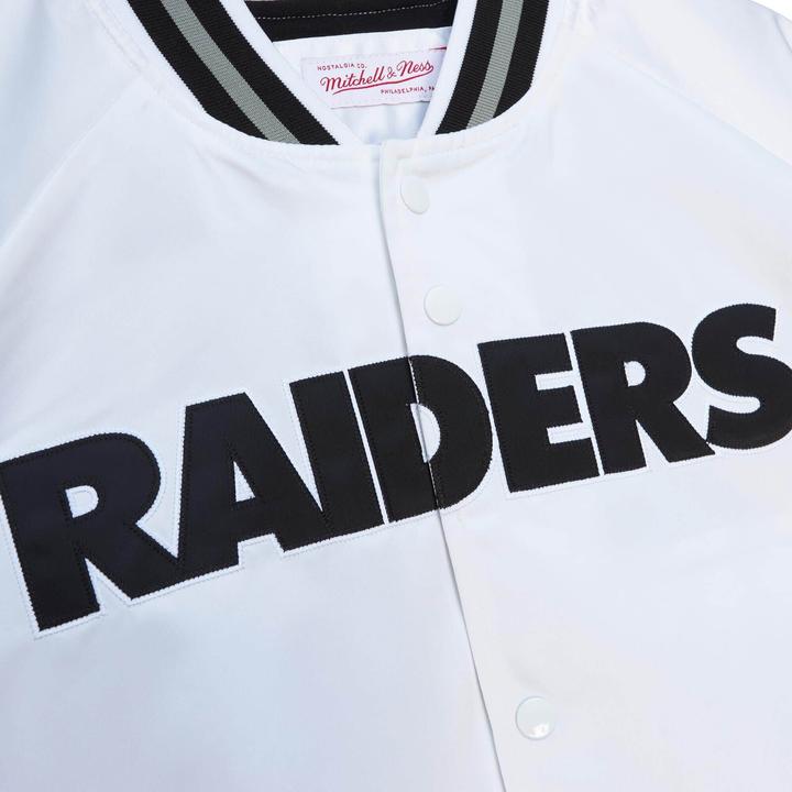 Produktbild Mitchell & Ness M&N Lightweight Satin Varsity Jacke - Oakland Raiders - L (L)
