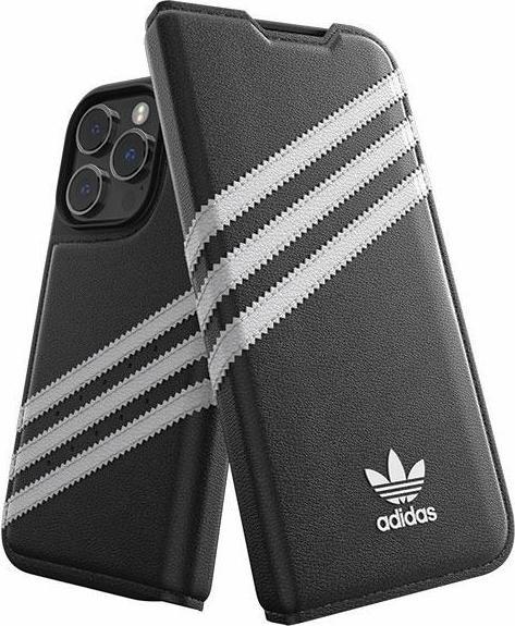 Produktbild adidas OR Booklet Case PU iPhone 14 Pro czarno biały/black white 50196 (Apple iPhone 14 Pro)
