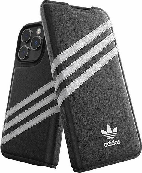 Produktbild adidas OR Booklet Case PU iPhone 14 Pro czarno biały/black white 50196 (Apple iPhone 14 Pro)