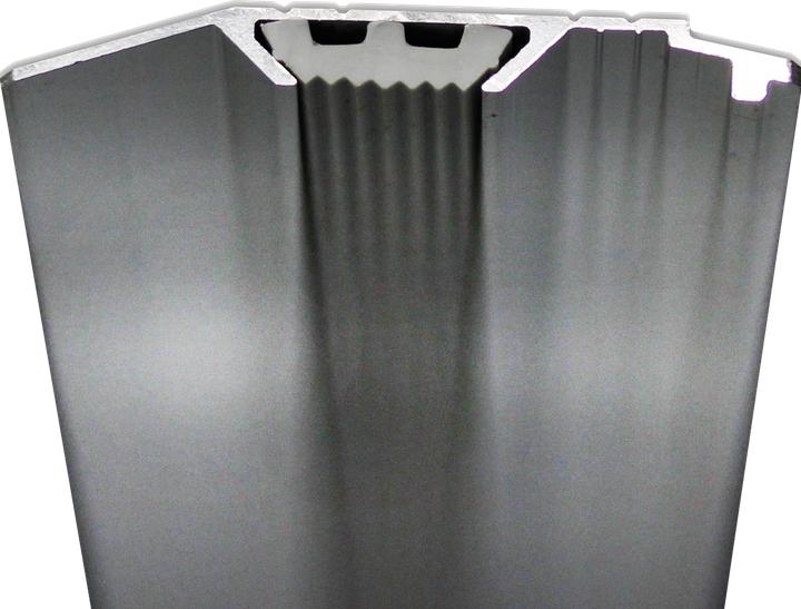 Productafbeelding Aristo Aluminium liniaal mm schaalverdeling 50cm rubberen onderlegger (50 cm)