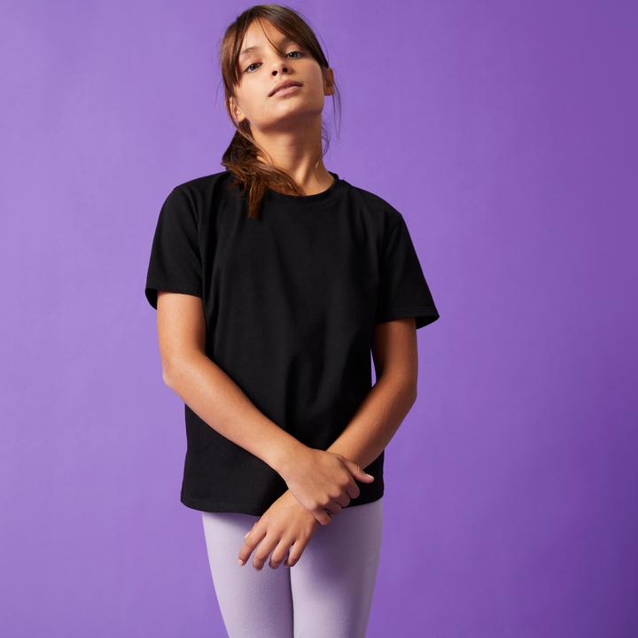 Produktbild Domyos Kurzarmshirt Kinder Baumwolle (122)