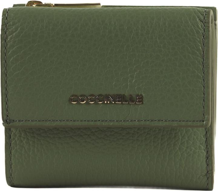 Actual product image Coccinelle Metallic Soft Wallet Grained Leather