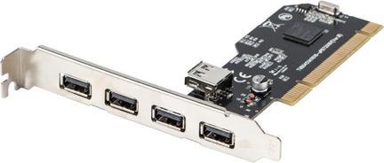 Produktbild Lanberg PCI-US2-005 Schnittstellenkarte/Adapter Eingebaut USB 2.0