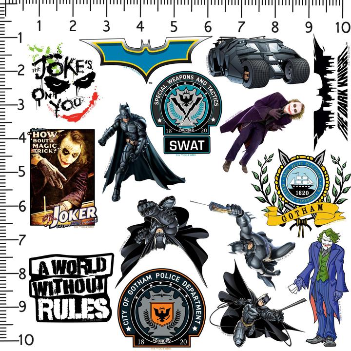 Produktbild Universal Textiles Aufkleber Deluxe 100erPack Vinyl