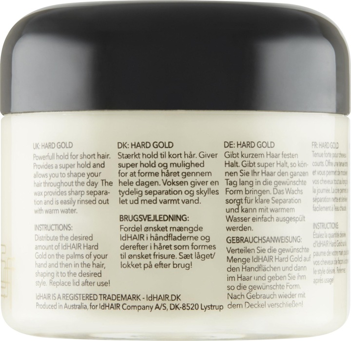 Produktbild IdHair Hard Gold Haarwachs 100 ml (Haarpaste, 100 ml)