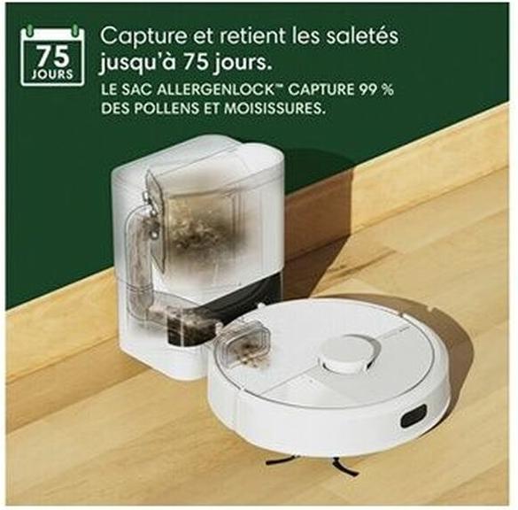 Image du produit iRobot Roomba 105 Combo Robot + AutoEmpty Dock (Robot d'aspiration et de nettoyage)