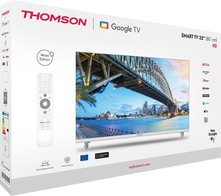 Image du produit Thomson TV Set||32 "|HD|1366 x 768 pixels|Flat|16:9|LED|32HG2S15W (32", LED, HD)