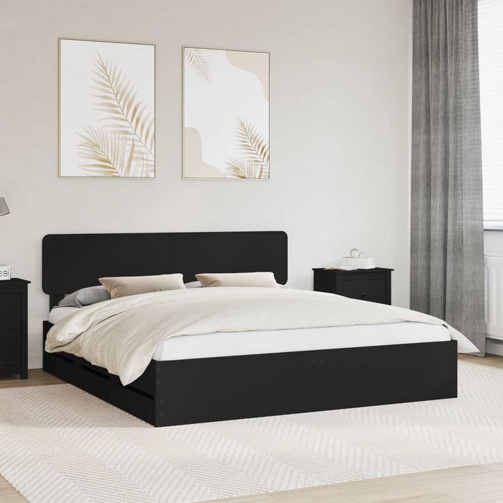 Image du produit vidaXL Modernes Bett (200 x 200 cm)
