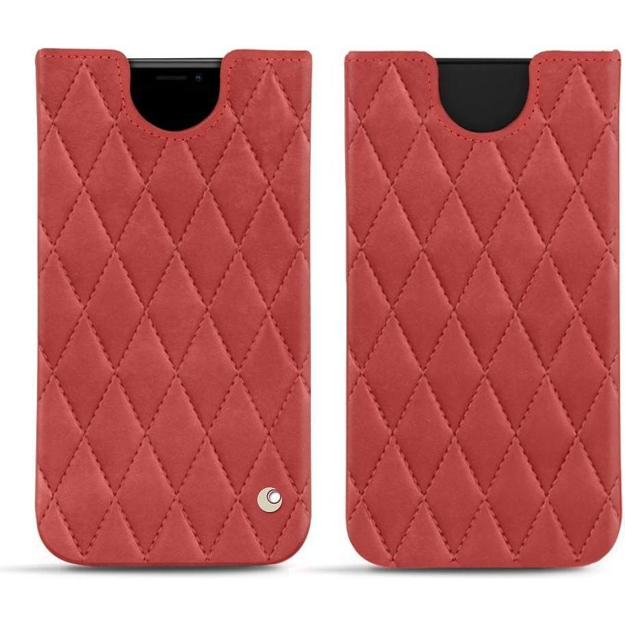 Noreve Lederschutzhülle (Apple iPhone XR), Smartphone Hülle, Rot
