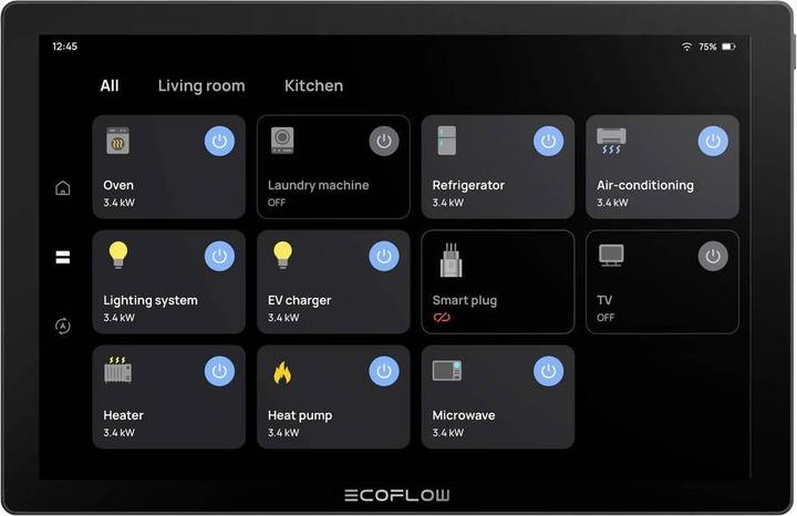 Produktbild EcoFlow PowerInsight Bedienpanel