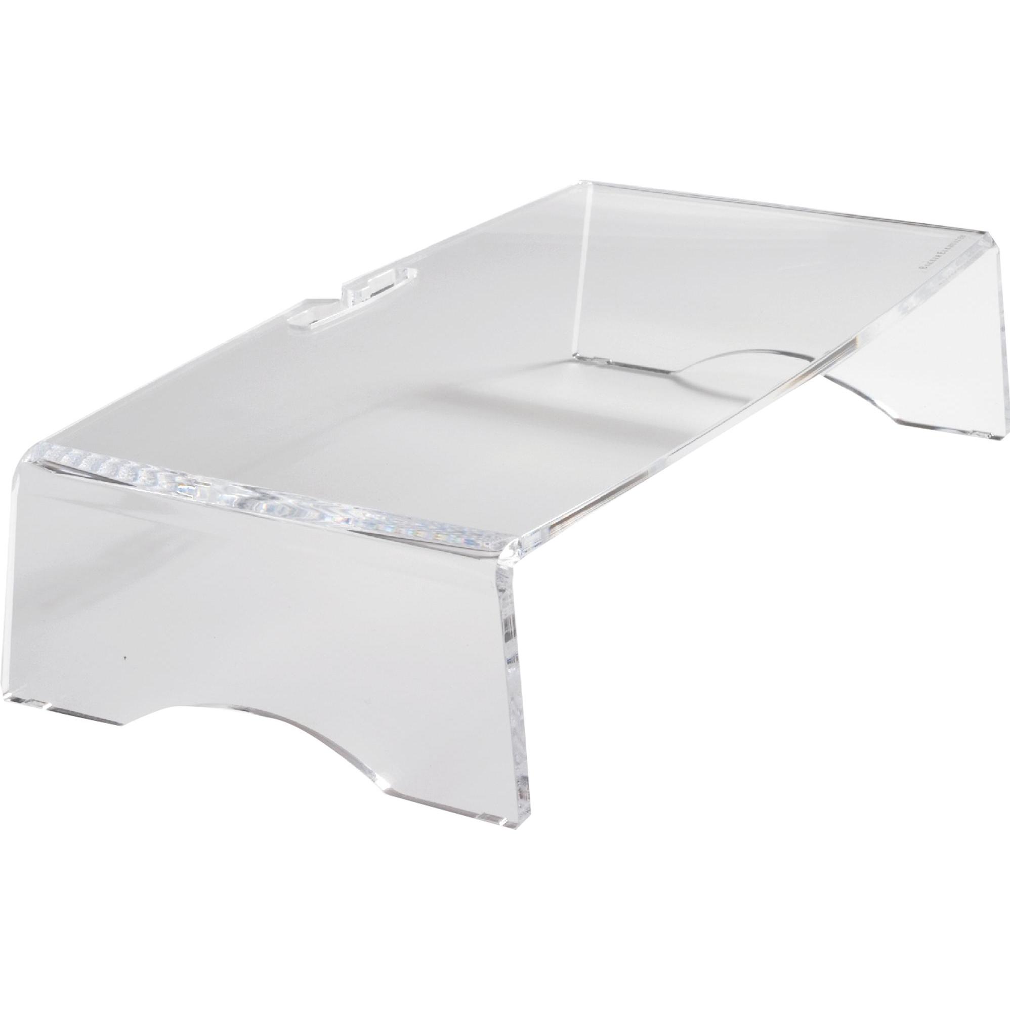 Bakker Elkhuizen Q-riser 90, Rialzo per monitor, Trasparente