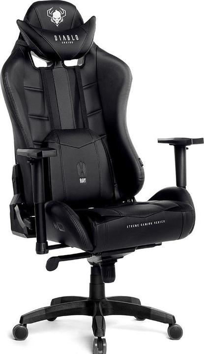 Actual product image Diablo Fotel Chairs X-RAY King Size XL Czarny