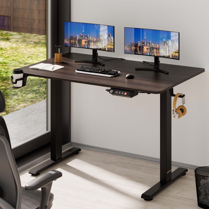 Actual product image Casaria Desk (110 x 60 x 118 cm)