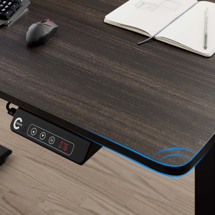 Actual product image Casaria Desk (110 x 60 x 118 cm)