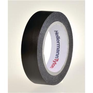 HellermannTyton, Klebeband, HelaTape Flex Isolierband Schwarz, 0.15mm x 15mm x 10m (15 mm)