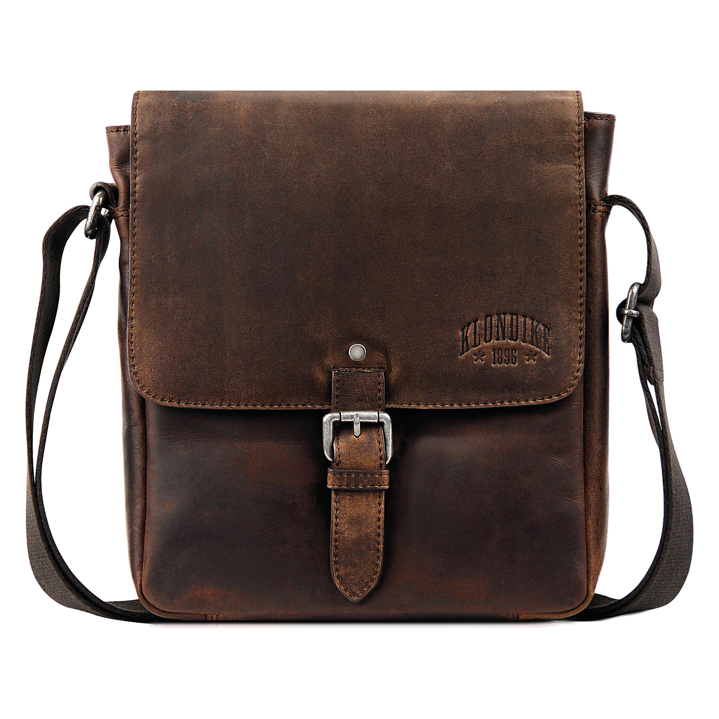 Klondike 1896, Herren, Handtasche, Schultertasche, Braun