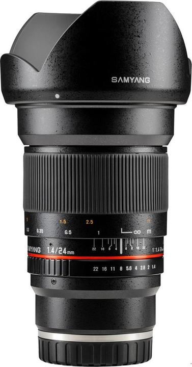 Actual product image Samyang 24mm f/1.4 ED AS IF UMC - Sony E (Sony E, full size)
