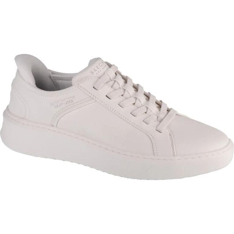 Skechers, Uomini, Sneaker, Court Break - Double Vented - Heren Sneakers - Wit, Bianco, (46)